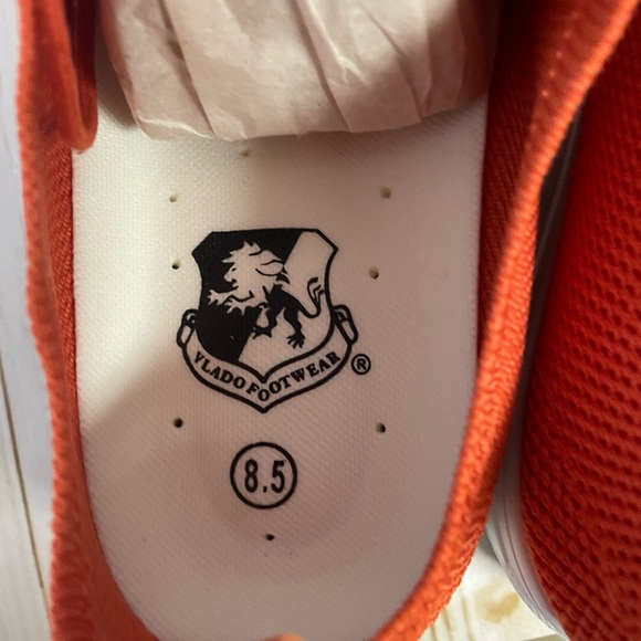 Vibrant Orange Women's Sneakers new in box - Picture 9 of 10